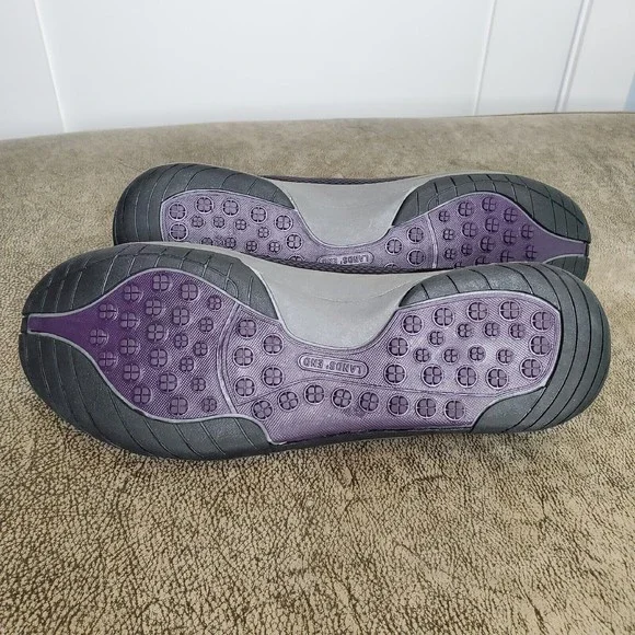 Lands’ End Black Slip On Comfort Shoes women's size 8.5 Skeemer New - Picture 9 of 11